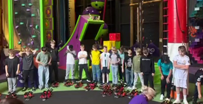 Ausflug in das Kletterzentrum Clip ’n Climb