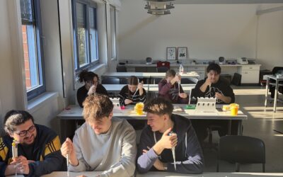 Besuch vom Just-Science-Schülerlabor